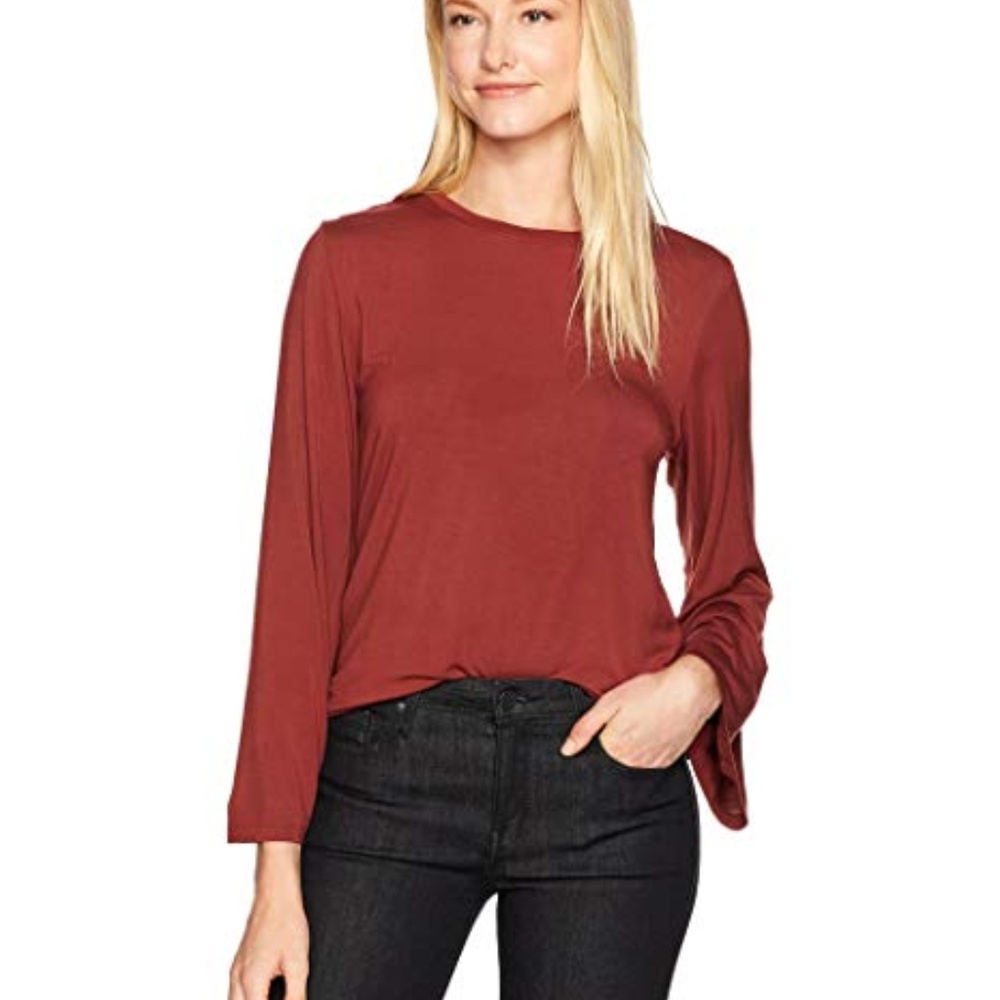 David Learner Crewneck Bell Sleeve